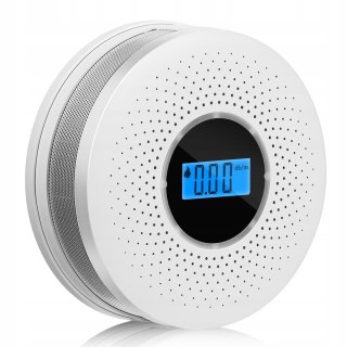 Czujnik Czadu i Dymu Detektor Tlenku Węgla Certyfikowany