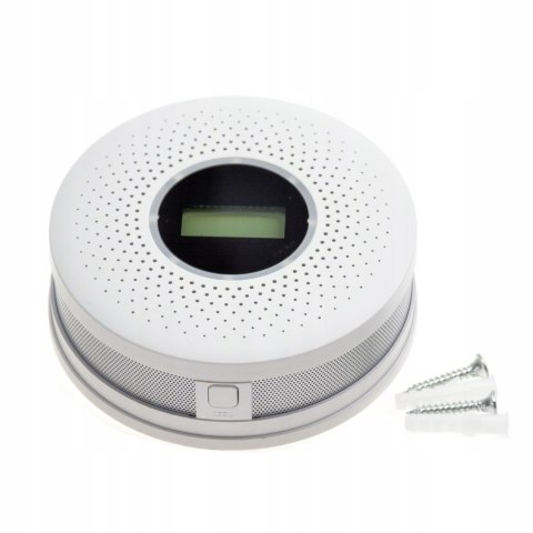 Czujnik Czadu i Dymu Detektor Tlenku Węgla Certyfikowany