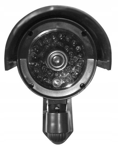 KAMERA ATRAPA LED MONITORING KAMERA ZEWNĘTRZNA ŚCIENNA Z DIODĄ MIGAJĄCA