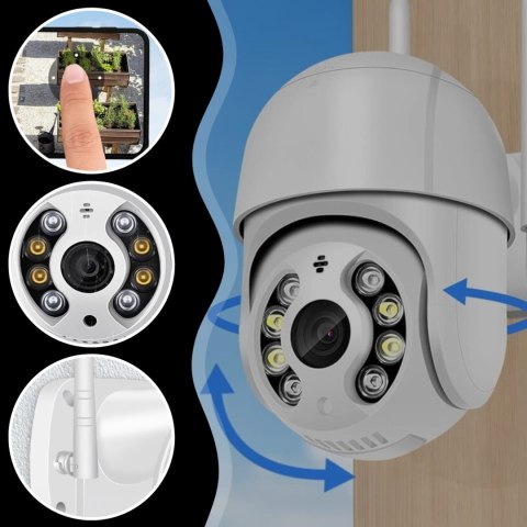 KAMERA ZEWNĘTRZNA DO MONITORINGU WIFI Kamera IP PODGLĄD NA ŻYWO