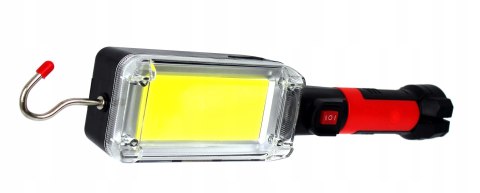 LAMPA LATARKA WARSZTATOWA LED COB AKUMULATOR 700lm