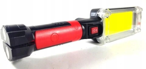 LAMPA LATARKA WARSZTATOWA LED COB AKUMULATOR 700lm