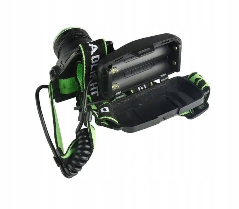 LATARKA MOCNA WODOODPORNA LED CZOŁÓWKA XML T6 RING COB ZOOM 800M