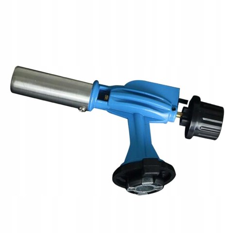 Mini Palnik żeliwny gazowy Blow Torch Flame Gun niebieski wytrzymały mocny