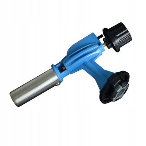 Mini Palnik żeliwny gazowy Blow Torch Flame Gun niebieski wytrzymały mocny