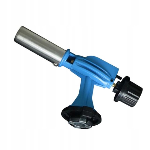 Mini Palnik żeliwny gazowy Blow Torch Flame Gun niebieski wytrzymały mocny