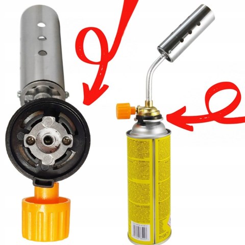 PALNIK GAZOWY DEKARSKI 360 NA KARTUSZE GAZ OPALARKA LUTLAMPA