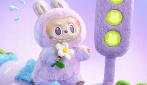 Figurka laleczka brelok Labubu Big Into Energy - Serenity POPMART blindbox