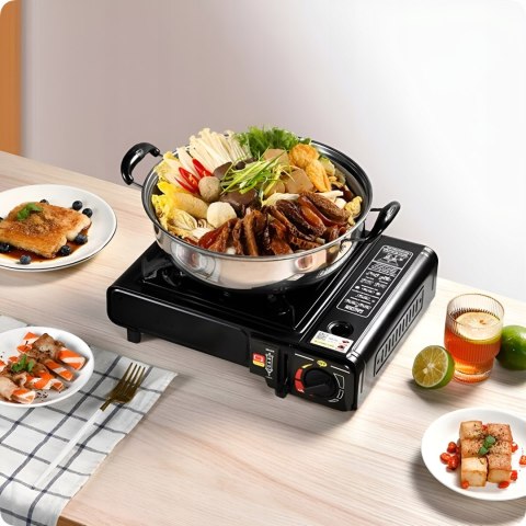 KUCHENKA GAZOWA TURYSTYCZNA PRZENOŚNA 2w1 + 4x GAZ