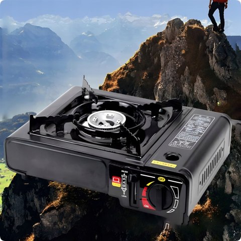 KUCHENKA GAZOWA TURYSTYCZNA PRZENOŚNA 2w1 + 4x GAZ