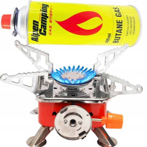 KUCHENKA TURYSTYCZNA GAZOWA PRZENOŚNA MINI GAZ 4SZT.