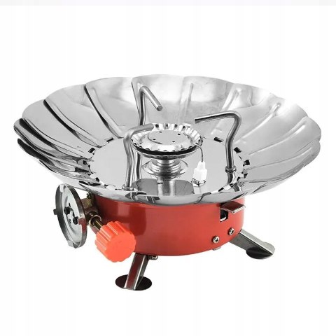 KUCHENKA TURYSTYCZNA GAZOWA Z OSŁONĄ NA WIATR XXL