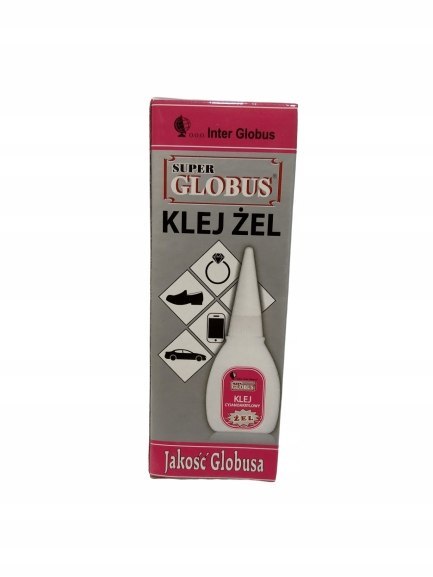 Klej Cyjanoakrylowy w Żelu Globus 6 g