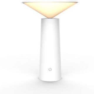 Lampka nocna MINI I biały regulacja światła kąta świecenia ruchoma głowica