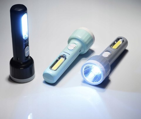 Latarka Akumulatorowa Tiross TS-1854 2x Światło LED Aku.1200mAh