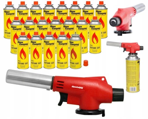 MINI PALNIK GAZOWY MARKOWY NA KARTUSZE ALPEN CAMPING VULCANO JAKOŚĆ MARKA