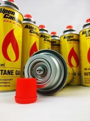 MINI PALNIK GAZOWY NA KARTUSZE + 6 GAZ KARTUSZ