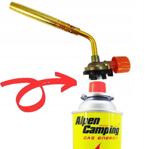 PALNIK GAZOWY LUTLAMPA OPALARKA na Kartusze z Gaz