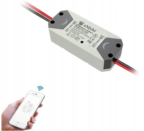 Przełącznik Wi-Fi Emylo SS-8839-03 dodatkowo szybkozłączki uniwersalne