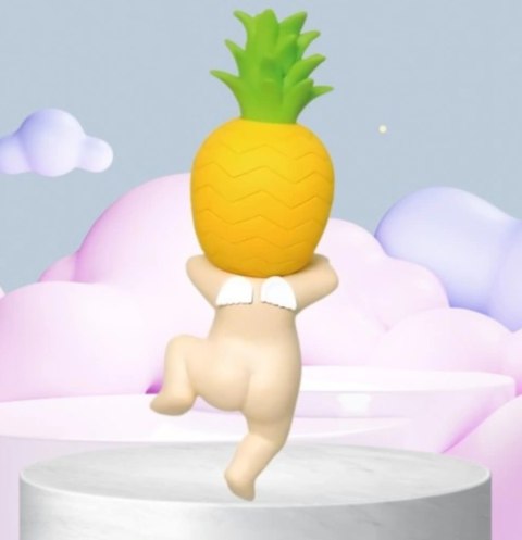 SONNY ANGEL MINI LALECZKA NA TELEFON HIPPERS OWOCE FRUIT 5szt