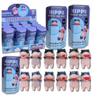 SONNY ANGEL MINI LALECZKA NA TELEFON HIPPO HIPOPOTAM 5szt