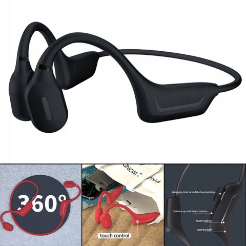 Słuchawki bezprzewodowe dokanałowe Zestaw słuchawkowy Bone Earphone Open