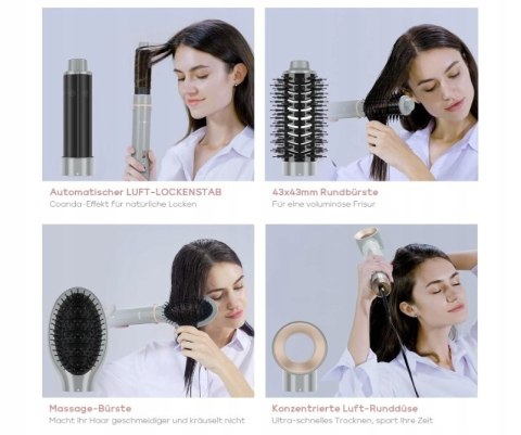 Suszarka do włosów PARWIN PRO BEAUTY MAXAIR 4w1