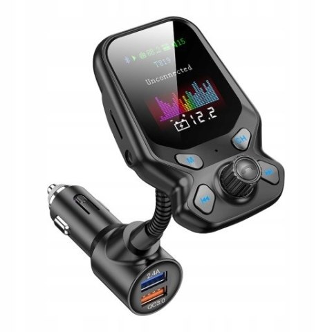 TRANSMITER BLUETOOTH DO SAMOCHODU SAMOCHODOWY MIKROFON USB