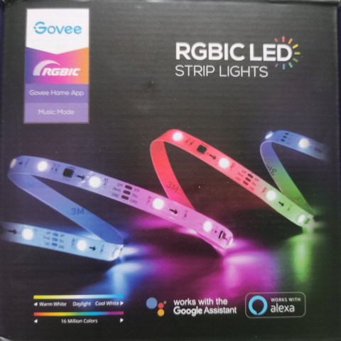 Taśma LED RGBIC STEROWANA Wi-Fi Bluetooth 5m 24W 12V DC