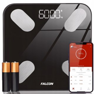 Waga łazienkowa bluetooth ANALITYCZNA WAGA ŁAZIENKOWA BLUETOOTH maks 180kg