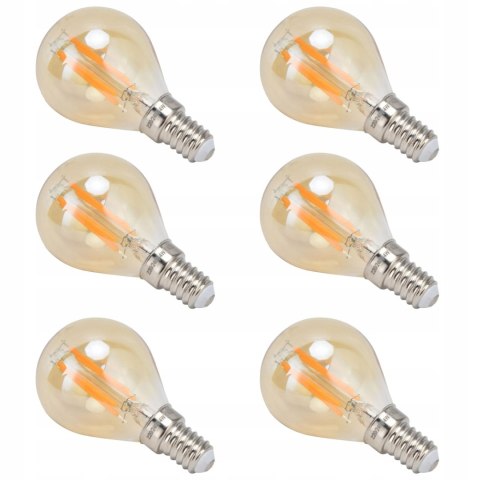 Żarówka dekoracyjna klasyczna Edison Vintage LED G45 4W dekoracyjna 6szt