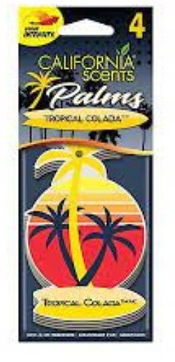 Zawieszka do auta super zapach intensywny California Scents-Tropical Colada