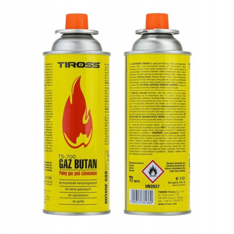 Gaz Kartusz Gazowy Do Palnika Kuchenki Tiross TS-700 227g/400ml