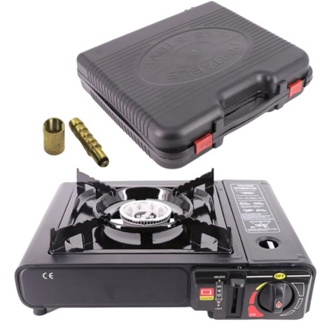 KUCHENKA TURYSTYCZNA GAZOWA CAMPINGOWA PRZENOŚNA + 10 GAZÓW KARTUSZY ZESTAW