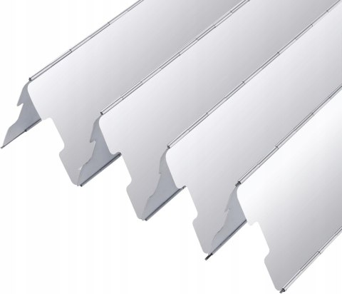 OSŁONA PRZECIWWIATROWA DO KUCHENKI PALNIKA PODRÓŻNA ALUMINIUM SKŁADANA